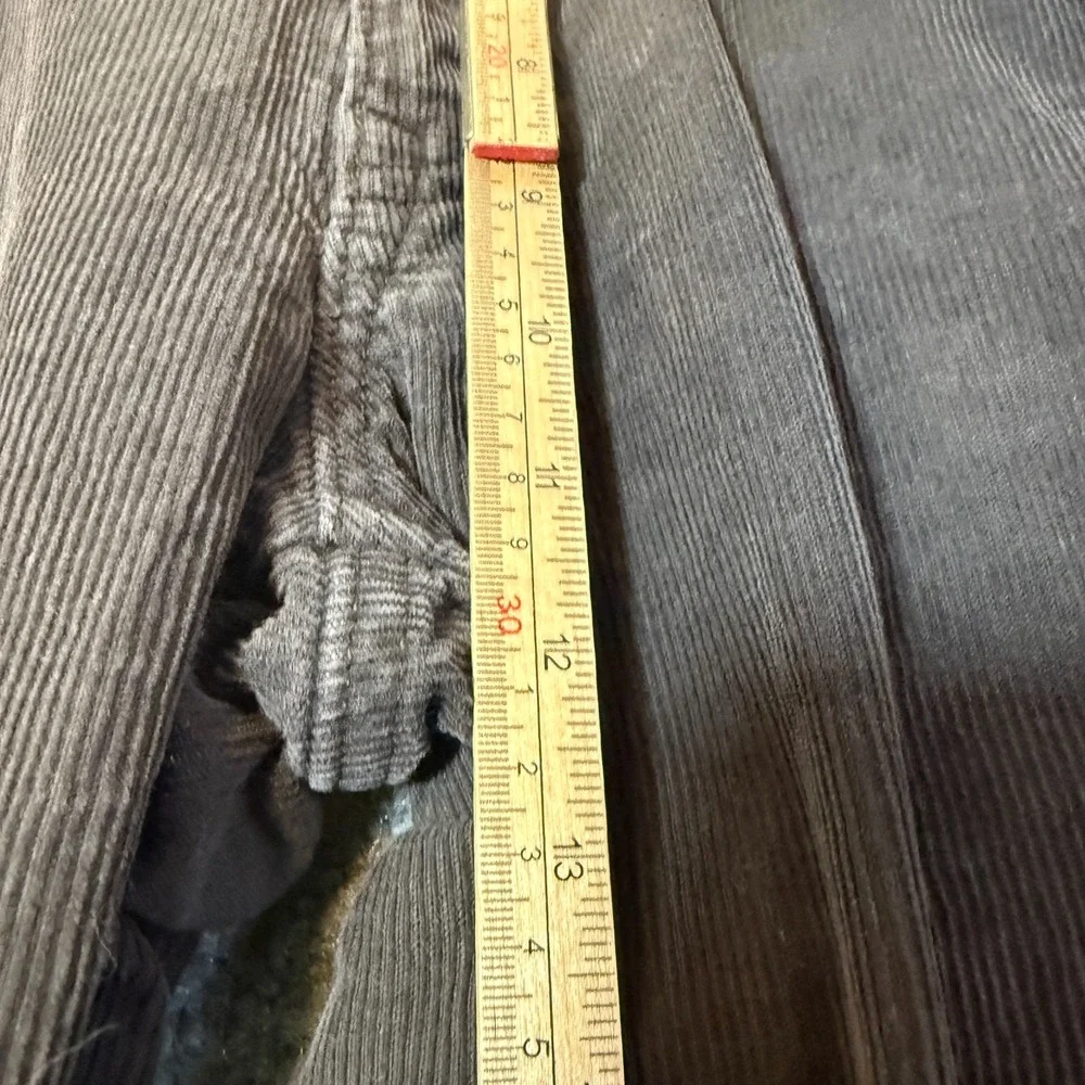 Banana Republic Pants Mens‎ 33x32 Gray Corduroy Straight Fit Chino Pants Casual